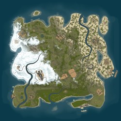 Rust map seed 1 world size 3500