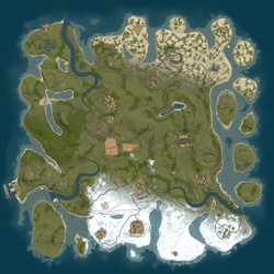 Rust map seed 1 world size 4000