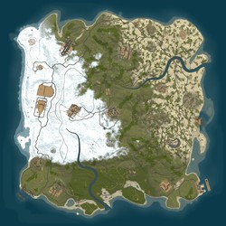 Rust map seed 1 world size 3700