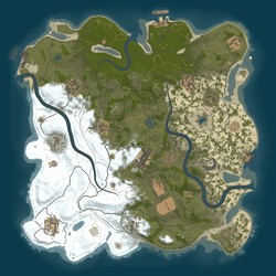Rust map seed 1 world size 3650