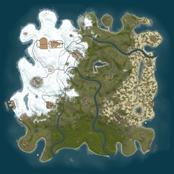 Rust map seed 1 world size 4000