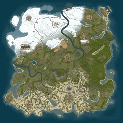 Rust map seed 1 world size 4000