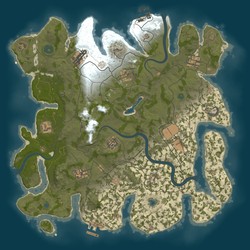 Rust map seed 1 world size 4000