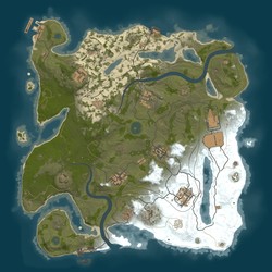 Rust map seed 1 world size 3500
