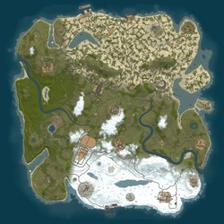 Rust map seed 1 world size 4000