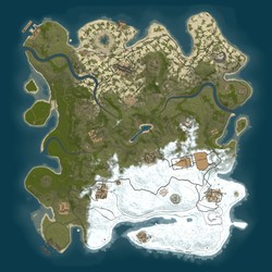 Rust map seed 1 world size 4000