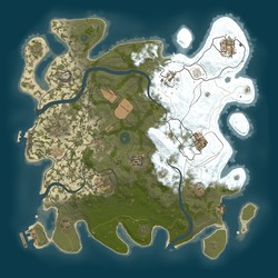 Rust map seed 1 world size 3650