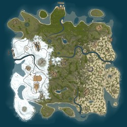 Rust map seed 1 world size 4000