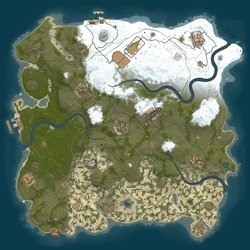 Rust map seed 1 world size 3750
