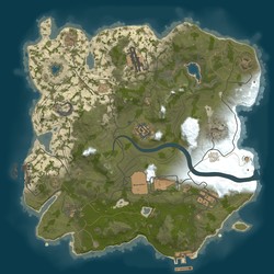 Rust map seed 1 world size 3100