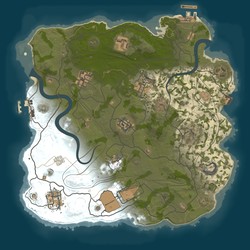 Rust map seed 1 world size 3100