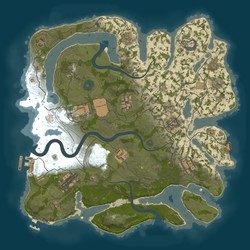 Rust map seed 1 world size 3500