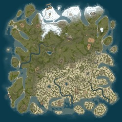 Rust map seed 1 world size 4900