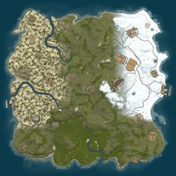 Rust map seed 1 world size 3750