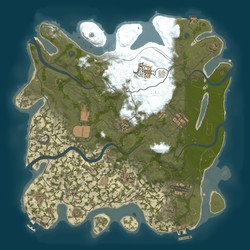 Rust map seed 1 world size 3800