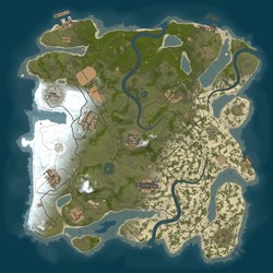 Rust map seed 1 world size 3500