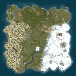 Rust map seed 1 world size 3700