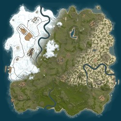 Rust map seed 1 world size 4000