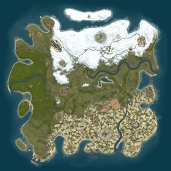 Rust map seed 1 world size 4000