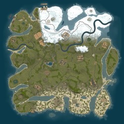 Rust map seed 1 world size 4000