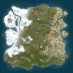 Rust map seed 1 world size 3650
