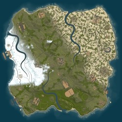 Rust map seed 1 world size 3500