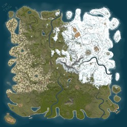 Rust map seed 1 world size 5800