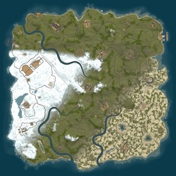 Rust map seed 1 world size 4200