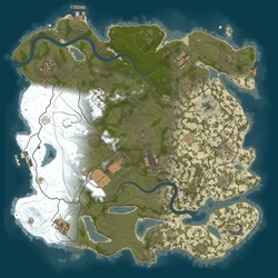 Rust map seed 1 world size 3750