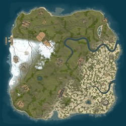Rust map seed 1 world size 3500