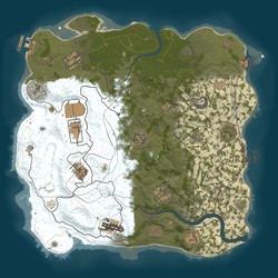 Rust map seed 1 world size 3700