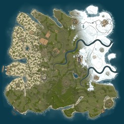 Rust map seed 1 world size 4000