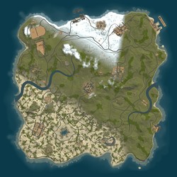 Rust map seed 1 world size 3000
