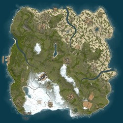 Rust map seed 1 world size 3500