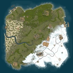 Rust map seed 1 world size 3250