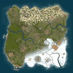 Rust map seed 1 world size 3100