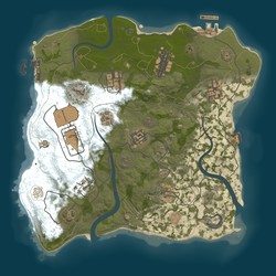 Rust map seed 1 world size 3000