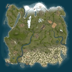 Rust map seed 1 world size 3500
