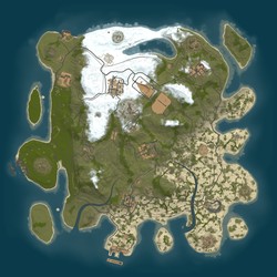 Rust map seed 1 world size 3500