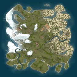 Rust map seed 1 world size 3750