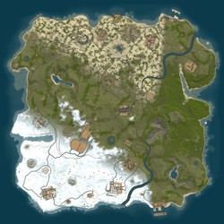 Rust map seed 1 world size 3750