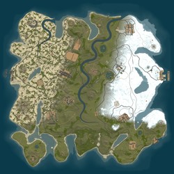 Rust map seed 1 world size 3750