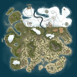 Rust map seed 1 world size 3500