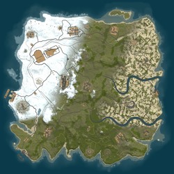 Rust map seed 1 world size 3700