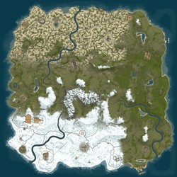 Rust map seed 1 world size 5200