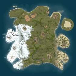 Rust map seed 1 world size 3000