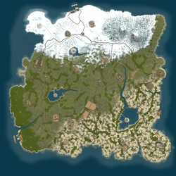 Rust map seed 1 world size 4500