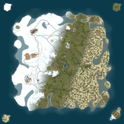 Rust map seed 1 world size 5000