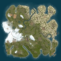 Rust map seed 1 world size 3800