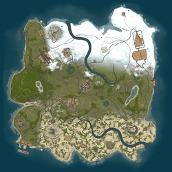 Rust map seed 1 world size 3100